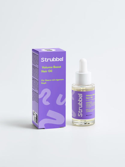 Das volle Programm – Haaröl 30 ml mit Strubbel-Schachtel