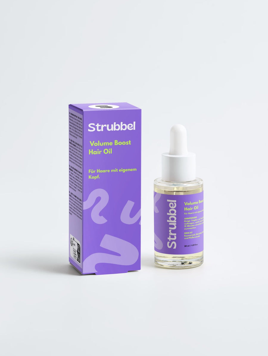 Das volle Programm – Haaröl 30 ml mit Strubbel-Schachtel